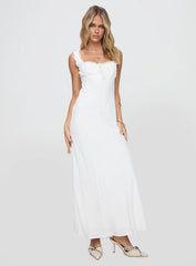 Lillette Maxi Dress White