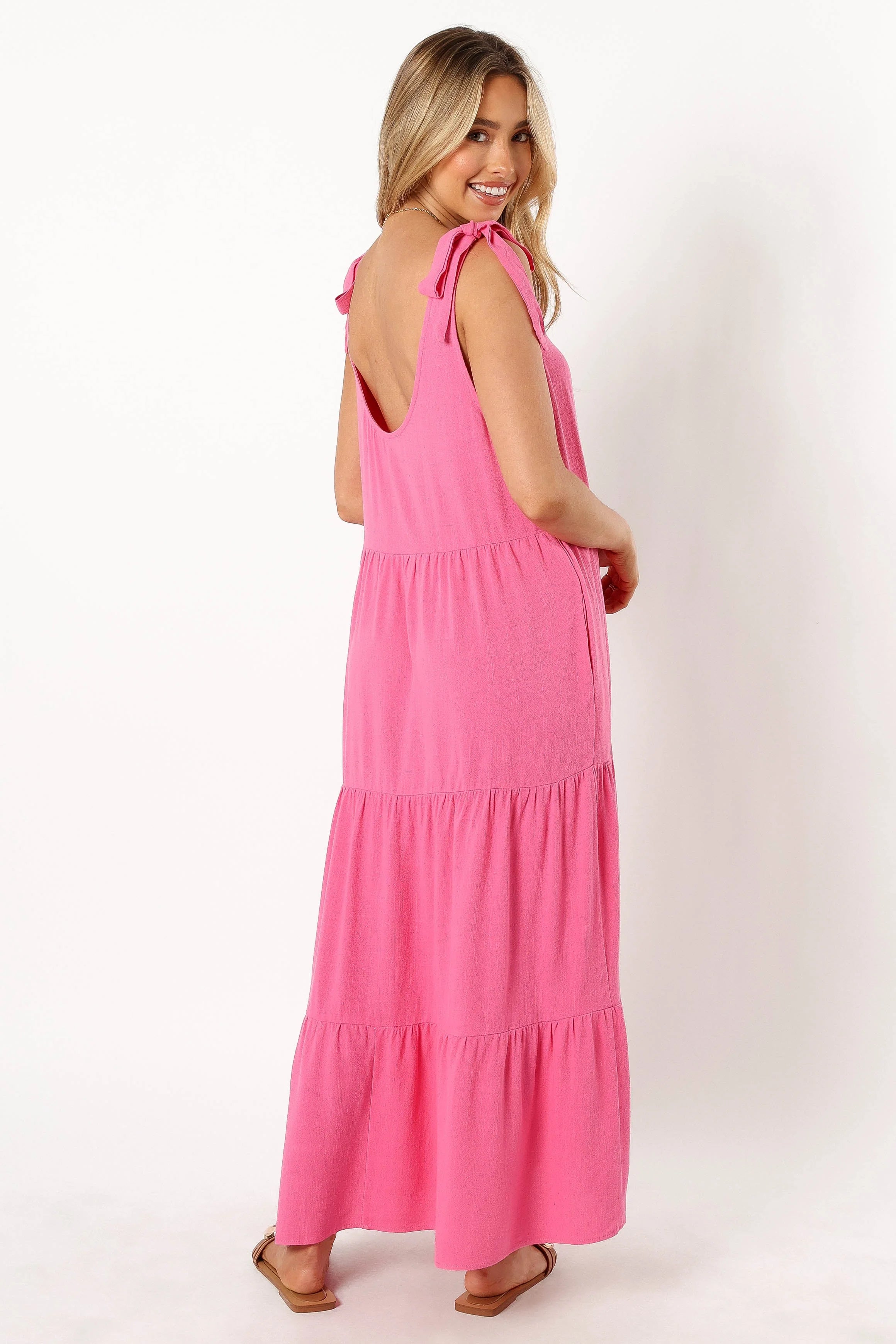 Marcy Midi Dress - Pink