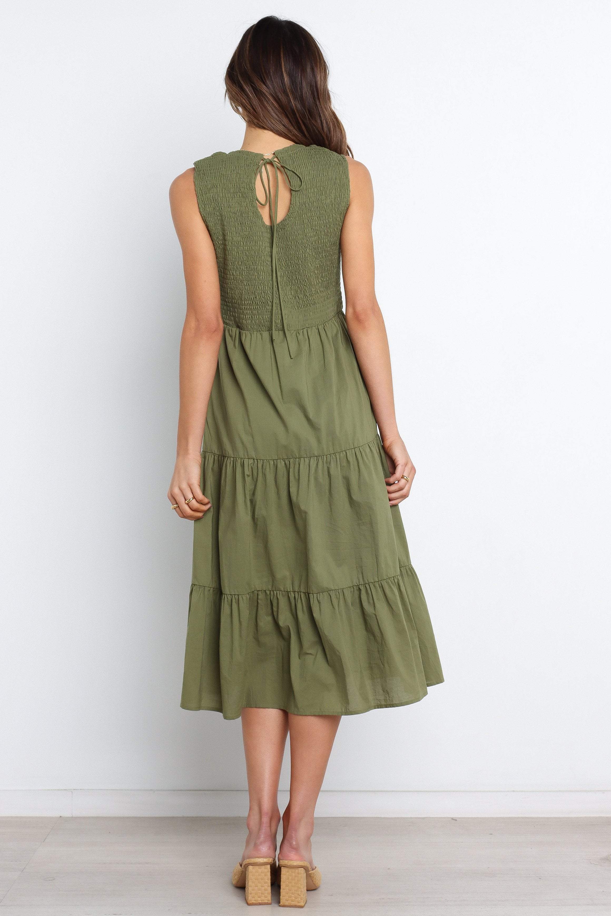 Erhardt Dress - Olive