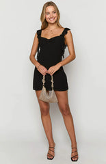 Joyce Black Mini Dress