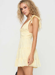 Galvis Mini Dress Lemon