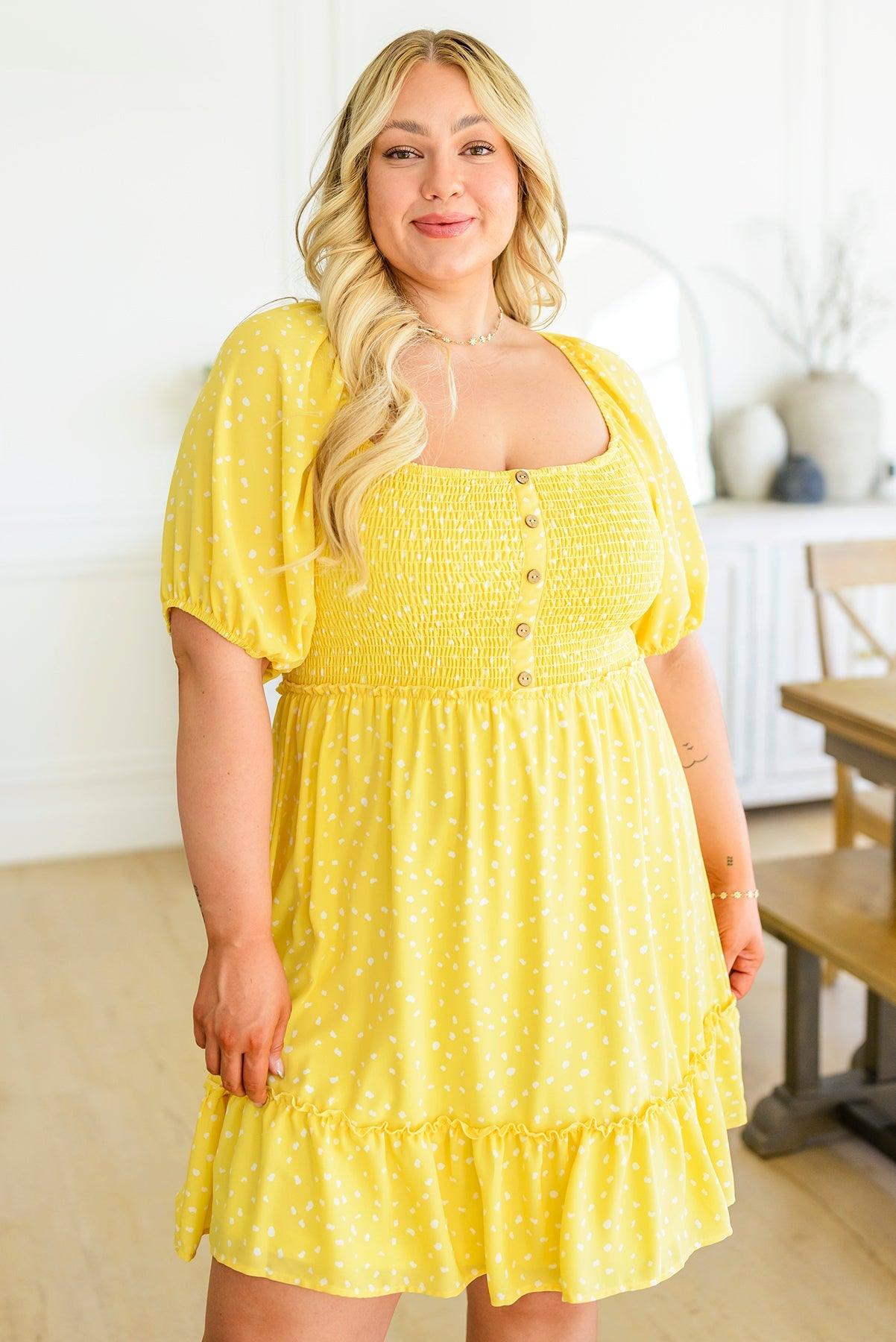 Gimme that Sunshine Tiered Sun Dress