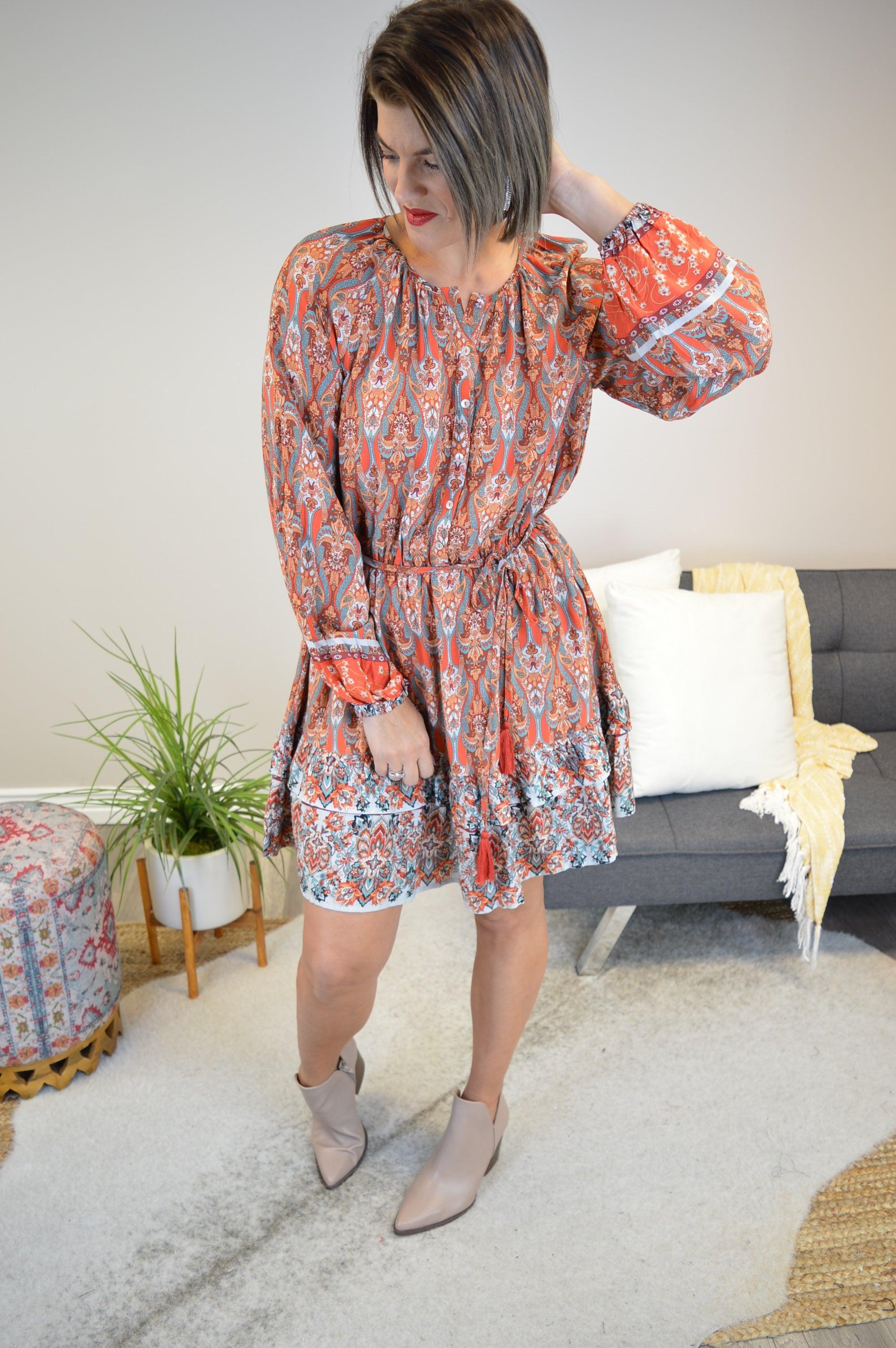 Sunset Meadow Dress