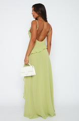 End Of The Road Maxi Dress Matcha