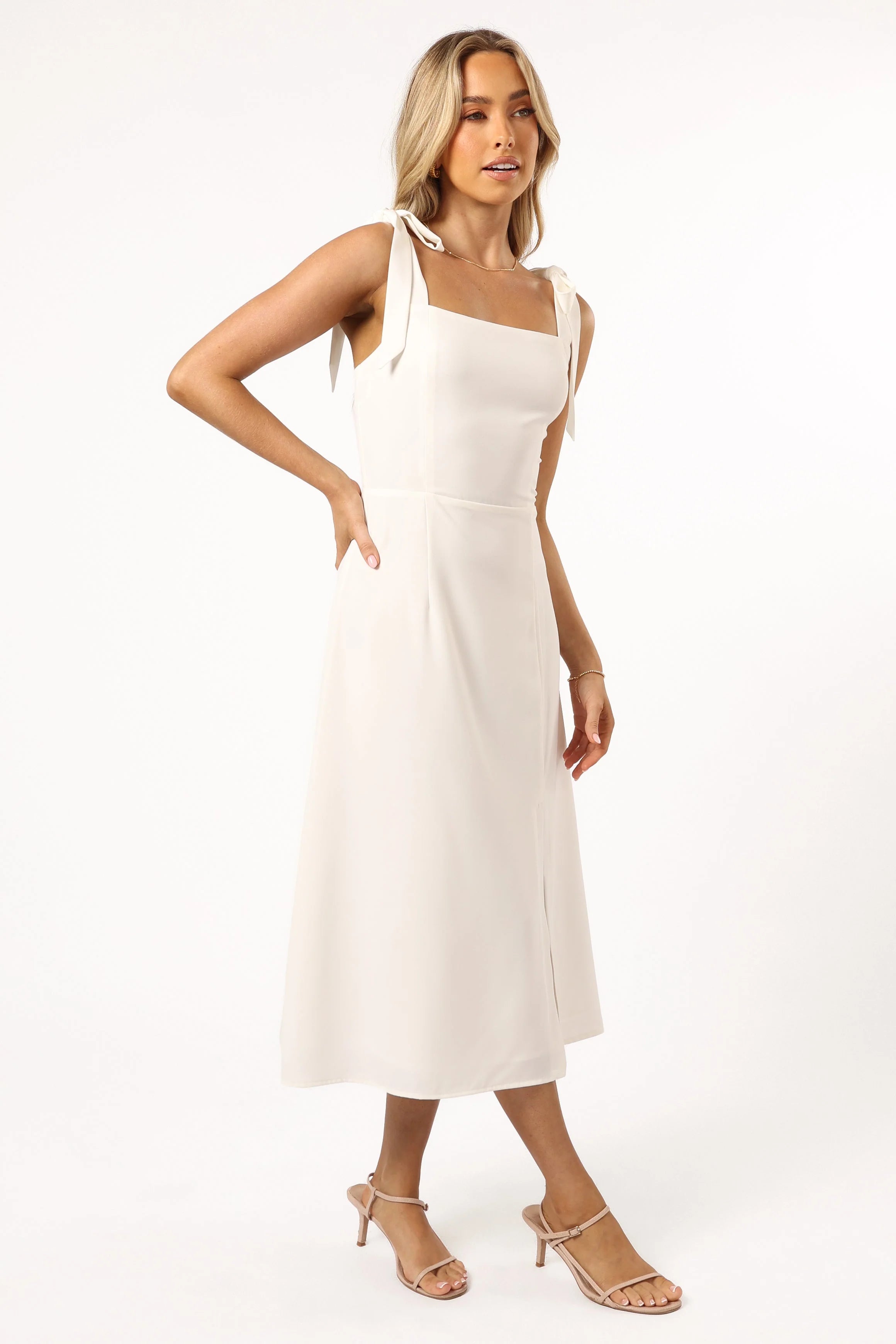 Laurel Dress - White