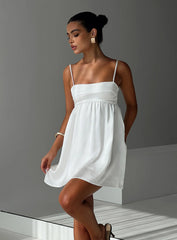 Ortega Mini Dress White