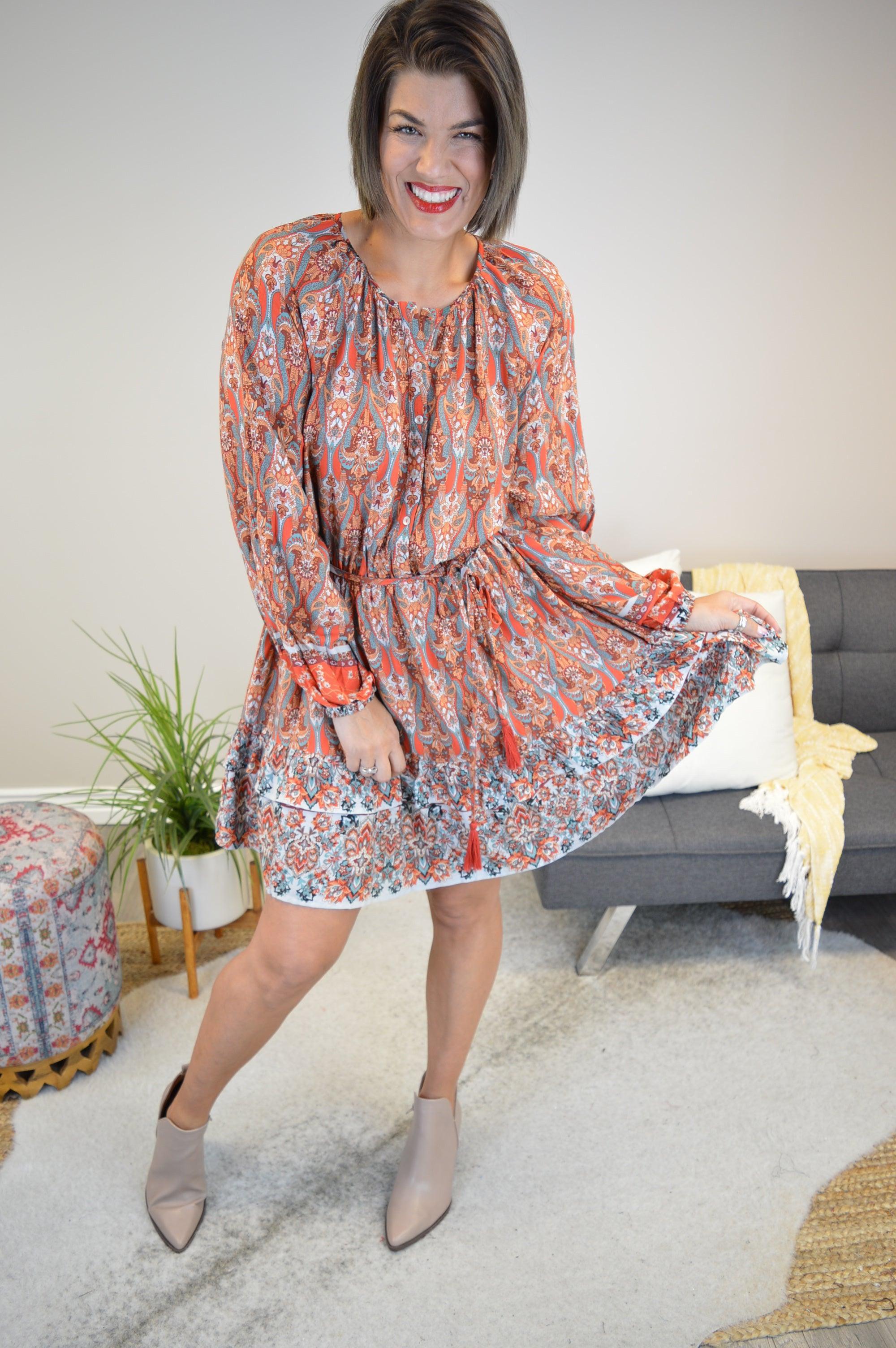 Sunset Meadow Dress